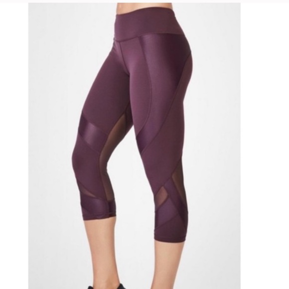 Sweaty Betty The Power Mesh Cropped Leggings sizeXs - Picture 1 of 6